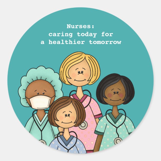 Danke, Nurse Stickers (Vorderseite)