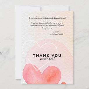 Danke, Nurses Dankeskarte