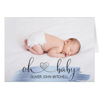 Danke OH-BABY Duschen-blaues Gold| FOTO + TEXT