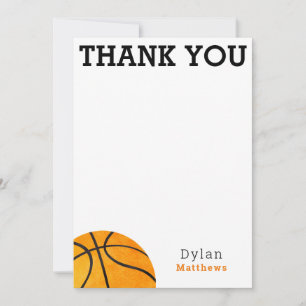 Danke Orange Basketball Sport Kinder