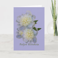 Danke, Paljon Kiitoksia, Finnische Karte