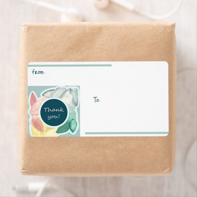 Danke - Pastel Aquamarin Tropical (Insitu)