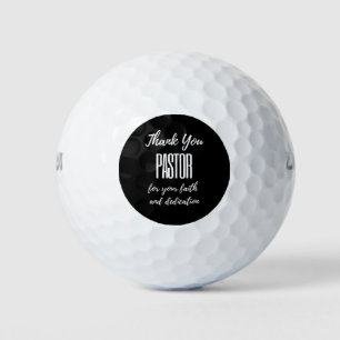 Danke, Pastor für deinen Glauben Golfball