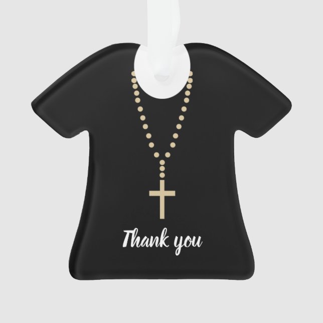 Danke, Pastor Ornament (Vorderseite)