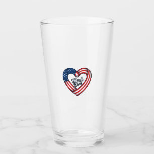 Danke Patriotenherz Vintage-Vektordesign_1 Glas