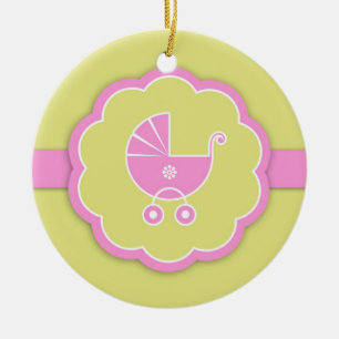 Danke Pink Baby Duwer Gefallen Ornament