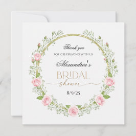 Danke Pink Roses & Baby's Breathe