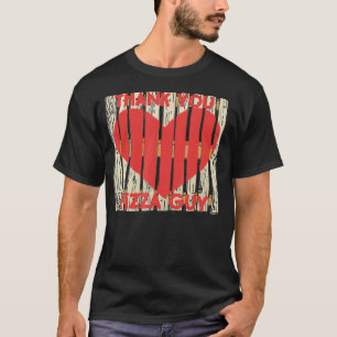 Danke Pizza-Lieferfahrer Fahrer-Schätzung S T-Shirt