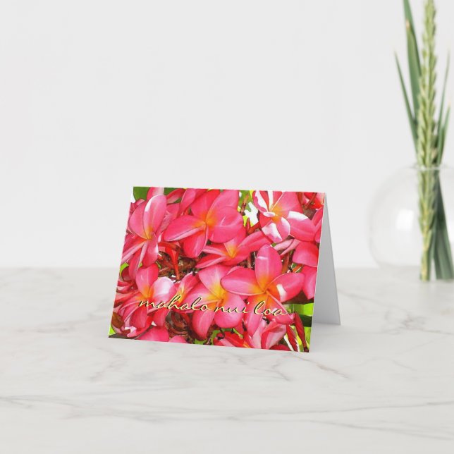 Danke Plumeria (Vorderseite)