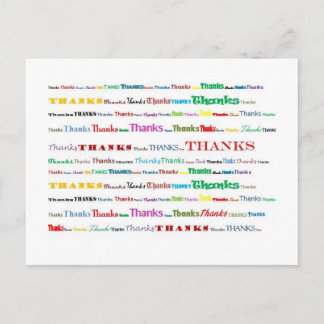 Danke Postkarte