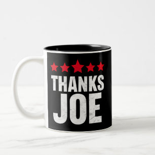 Danke Präsident Danke Joe Biden Danke Joe Zweifarbige Tasse