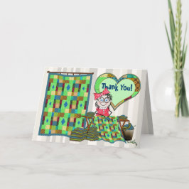 Danke - Quilter Melodie - Herstellung der