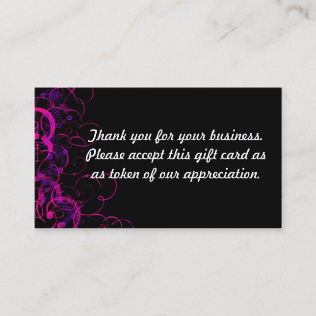 Danke Rabattkarte (Vorderseite)