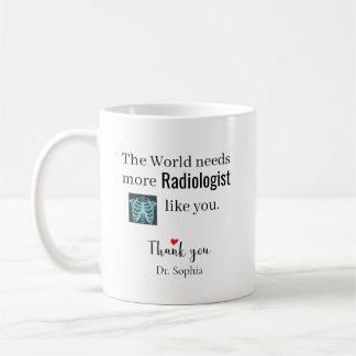 Danke Radiologe Benutzerdefinierter Name Kaffeetasse