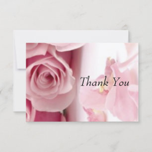 Danke Rosa Blumen