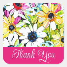 Danke, Rose Aufkleber