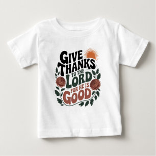 Danke sagen - Christlich Baby T-shirt