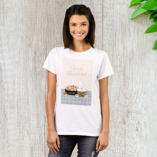Danke sagen für gemütliche Abende Herbstliche Köst T-Shirt