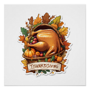 Danke sagen und Liebe teilen Poster