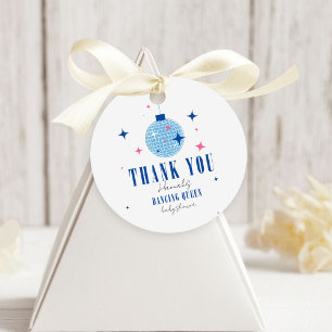 Danke Santorini Musical Disco Babydusche Geschenkanhänger