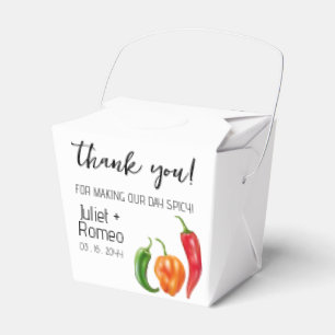 Danke Scharfe Heiße Paprika Hochzeit Geschenkschachtel