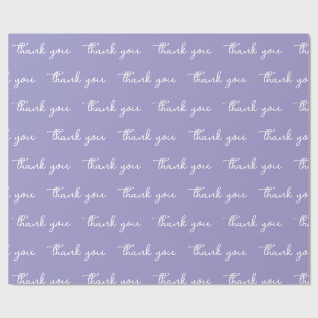 DANKE SCHICK EINFACH MODERN PERSONALISIERT GESCHENKPAPIER (Flach)