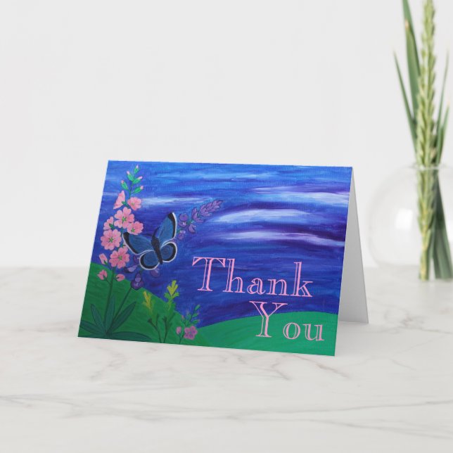 Danke Schmetterling (Vorderseite)