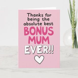 Danke schön Bonus-Mama-Karte Karte