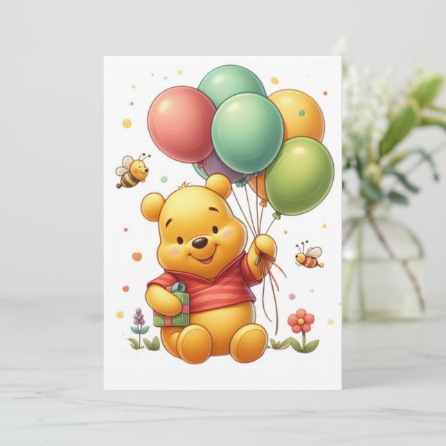 "Danke schön für Ihr Kleines: Baby Danke Einladung (Stehend Vorderseite)