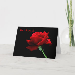 Danke schön! mit Rose!