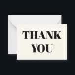 Danke, schwarzer Elfenbein Hinweiskarte<br><div class="desc">Danke,  schwarze Elfenbeinraterkarte</div>