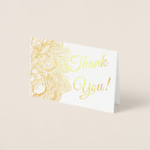 Danke Sentiments Foil Lacy Filigree