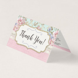 Danke Shabby Chic Pink Floral Vintage Boutique