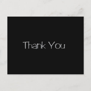 Danke, Silver Postkarte