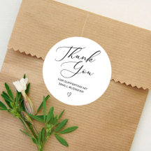 Danke-Skript Elegant Heart Kleinunternehmen