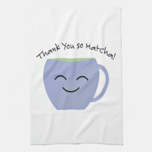 Danke, So Matcha Geschirrtuch
