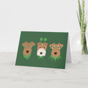 Danke St Patricks Day Welsh Terrier Dogs