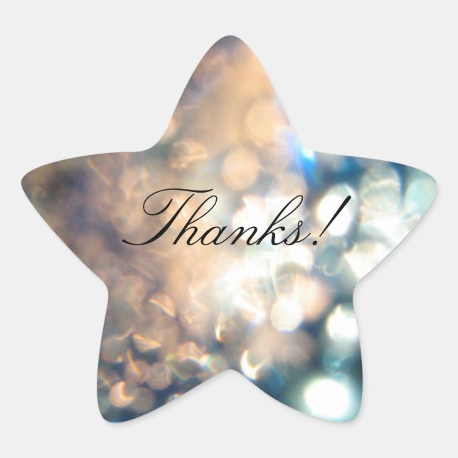 Danke - Star Stickers (Vorderseite)