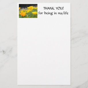 DANKE: STATIONERY Poppy Blume Stationery Briefpapier