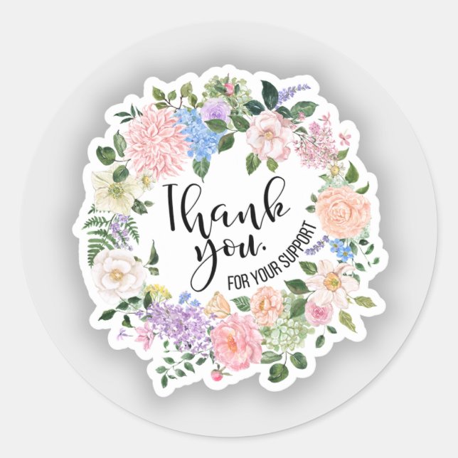 Danke, Sticker (Vorderseite)