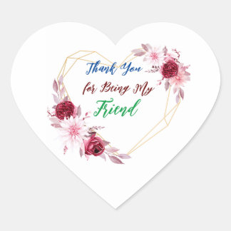 Danke, Sticker für den Freund