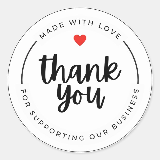 Danke Stickers (Vorderseite)