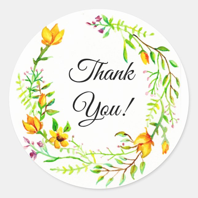 Danke Stickers (Vorderseite)