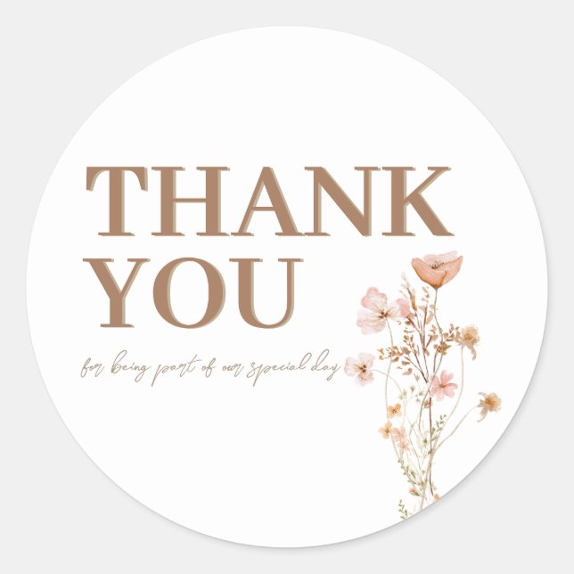 Danke Stickers (Vorderseite)