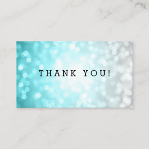 Danke, Strand Ombre Glitzer-Lichter einzufügen Begleitkarte