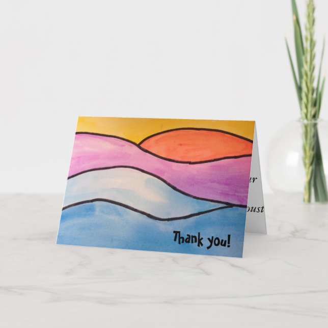 Danke - Sunset Marcel Proust (Vorderseite)