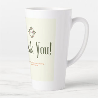 Danke-Tassen – Elegante Personalisierte Erinnerung Milchtasse