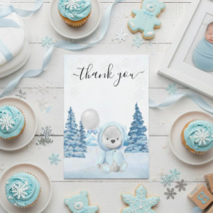 Danke Teddybär Weihnachten Winter