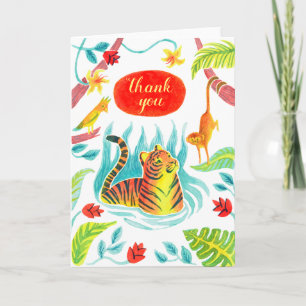 Danke, Tiger Dankeskarte