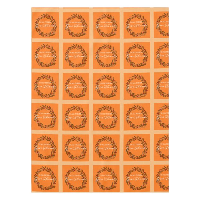 Danke Tischdecke (Vorderseite)